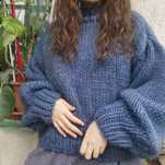 pulover tricotat manual chunky