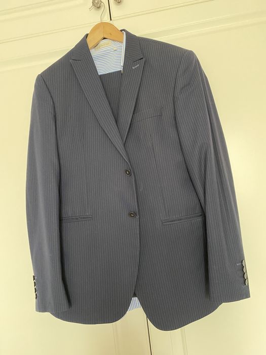 Брючный костюм с рубашкой 46-48 р