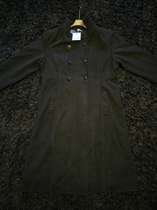 Palton lung nou cu eticheta marimea 46 XL - negru