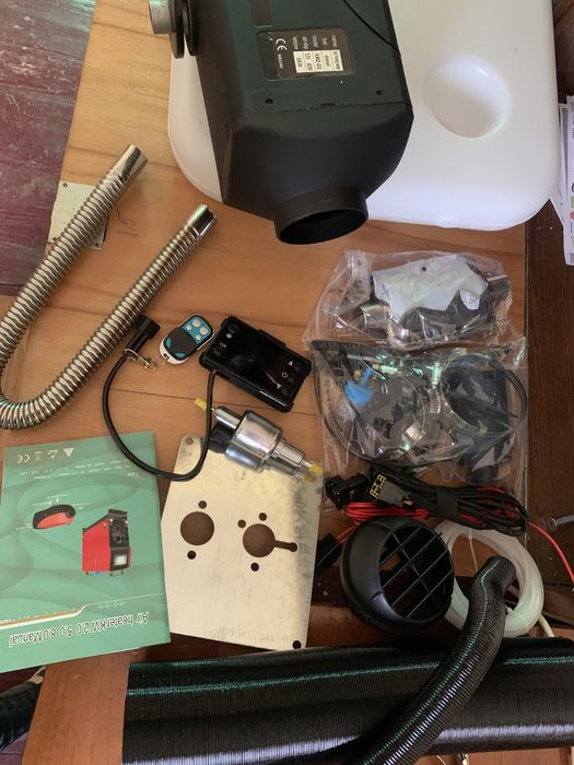 Sirocou 12v kit complet incalzire auxiliara bujie ventilator placa nou