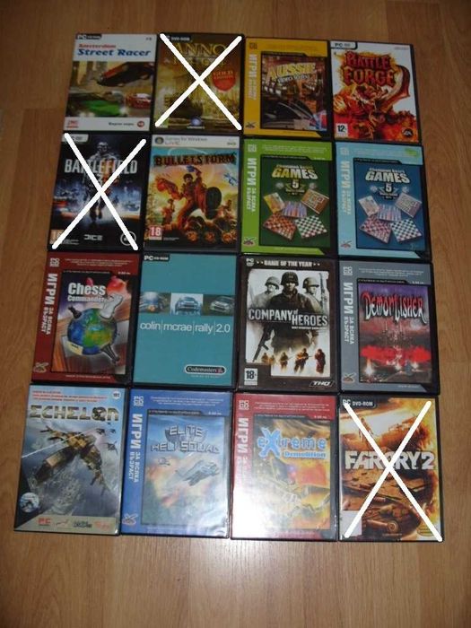 Игри за Компютър, PC Част 2 - 10лв за брой