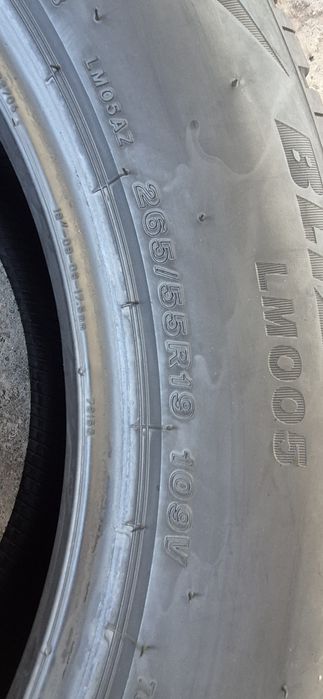 4 anvelope iarna Bridgestone 265/55/19,dot 2023.Pretul este pe bucata
