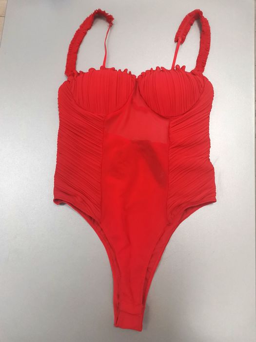 Ново боди с драперия ZARA, L