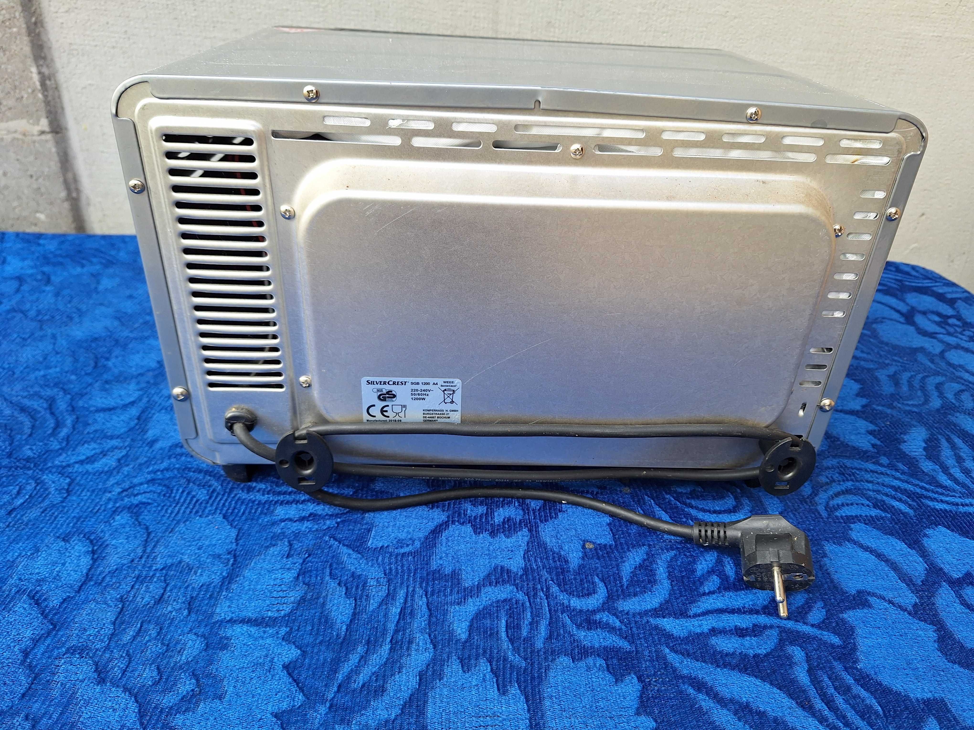 *SILVERCREST | SGB 1200 A4 | mini cuptor electric