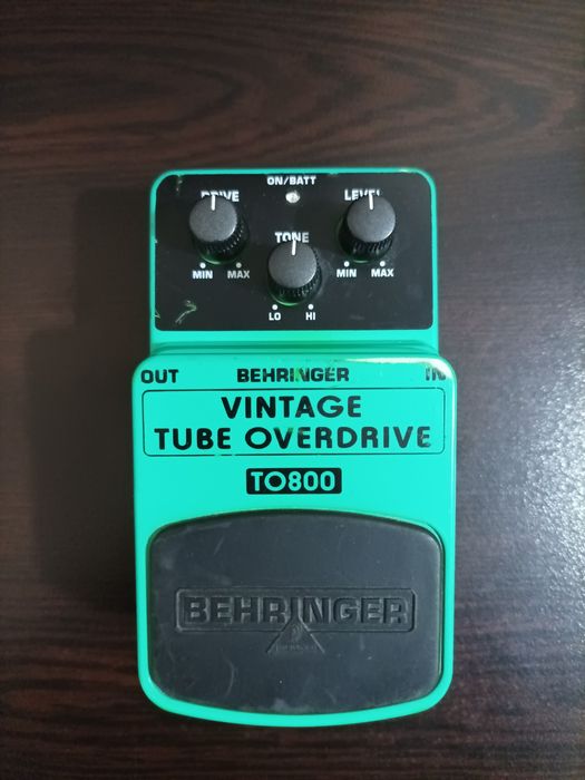 Behringer TO800 Vintage Tube Overdrive