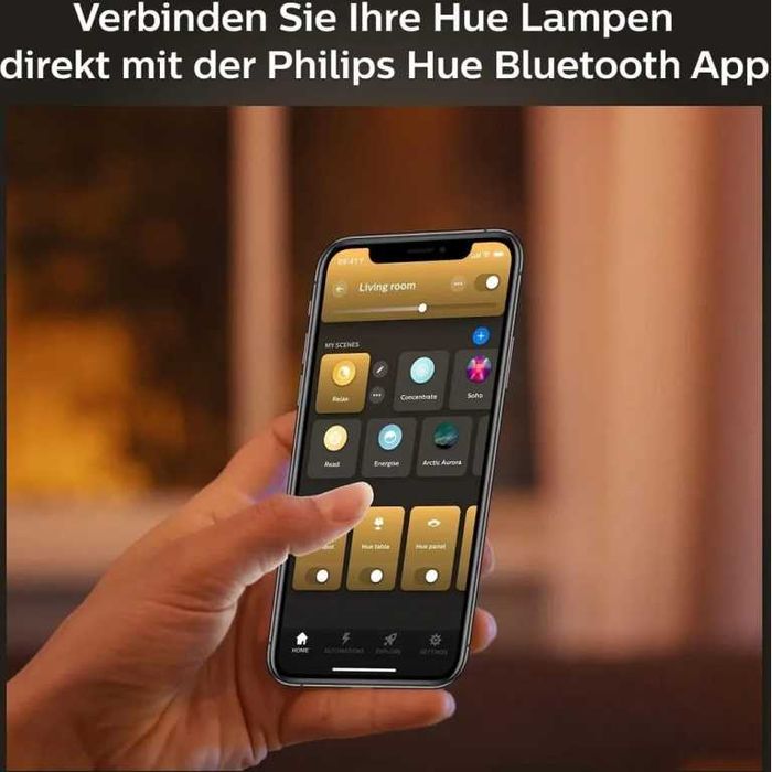 Лампа Philips Hue White E27 806lm
