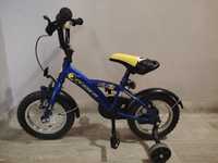 Детско колело с помощни колела 12" гуми
