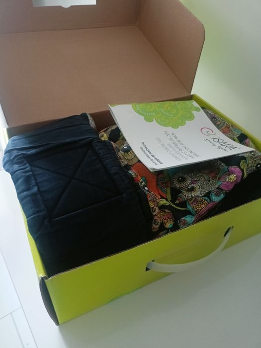 Яке Esmara, ергономична раница Isara и покривало Mum