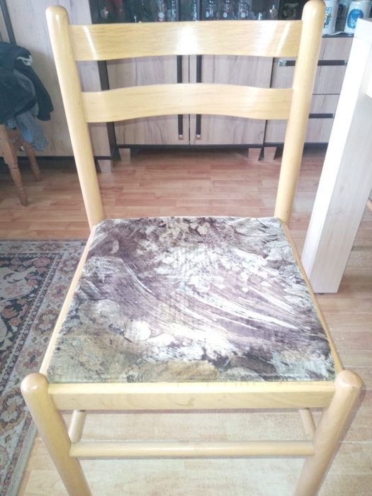 Vând masă living + 6 scaune