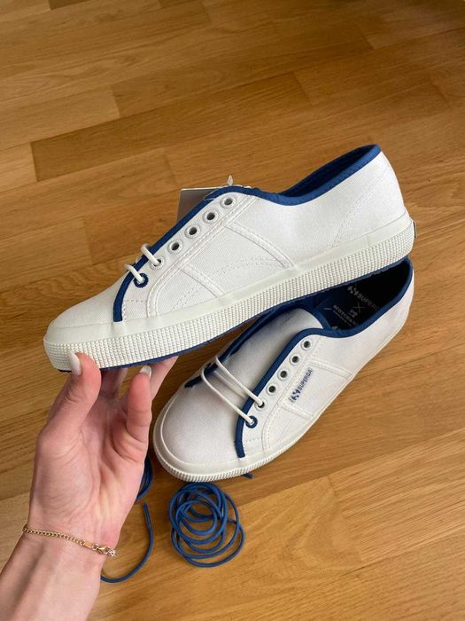 Scotch & Soda sneakers albi | Mărimea 40 | Noi + șireturi extra