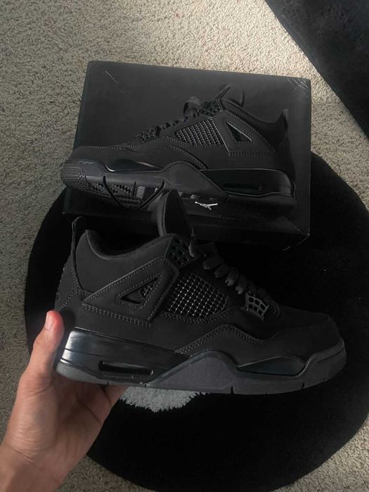 %REDUCERE% Jordan 4 Black Cat Premium Livrarea Cu Verificare