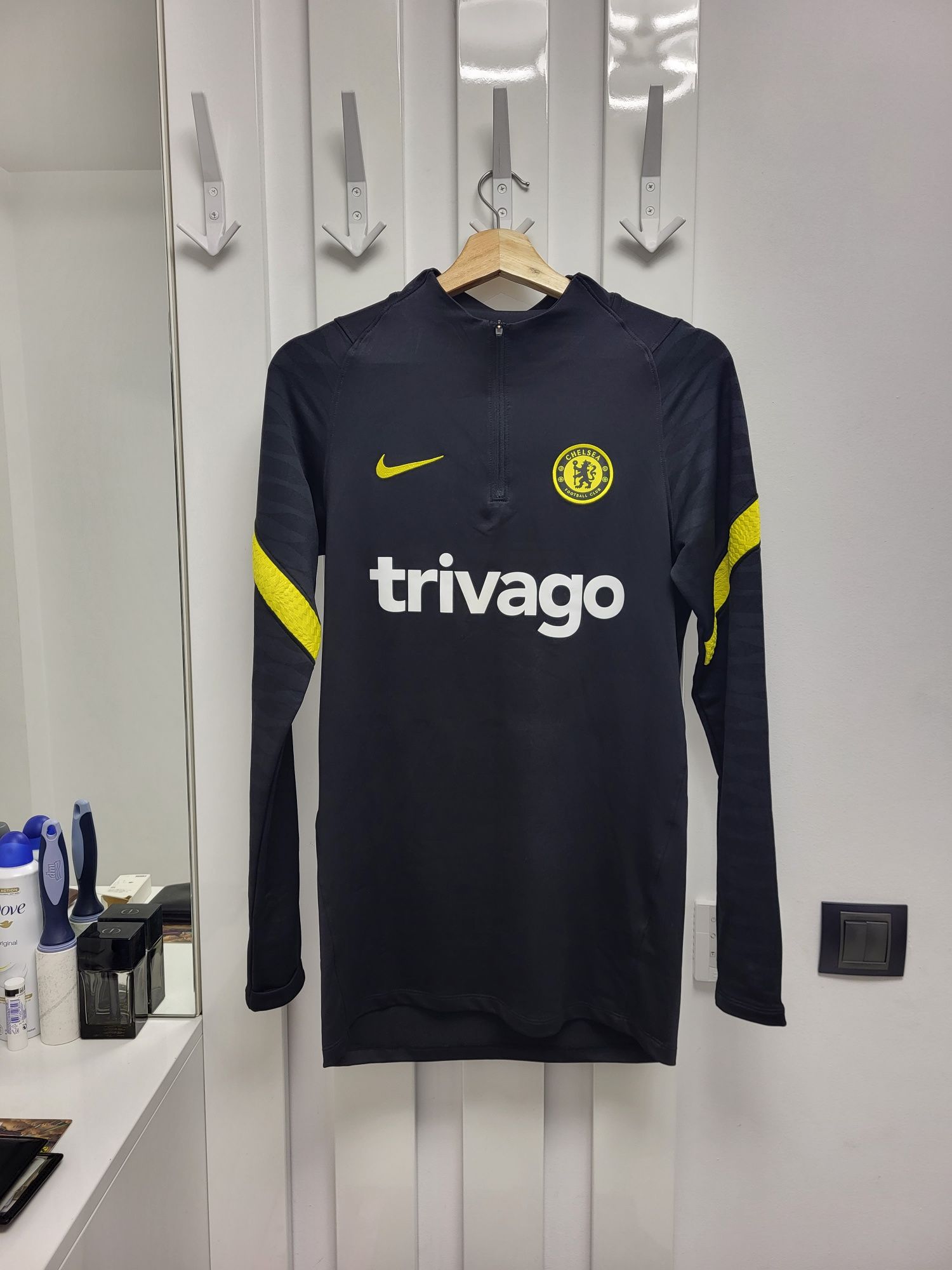 Bluză trening fotbal NIKE Chelsea Liverpool