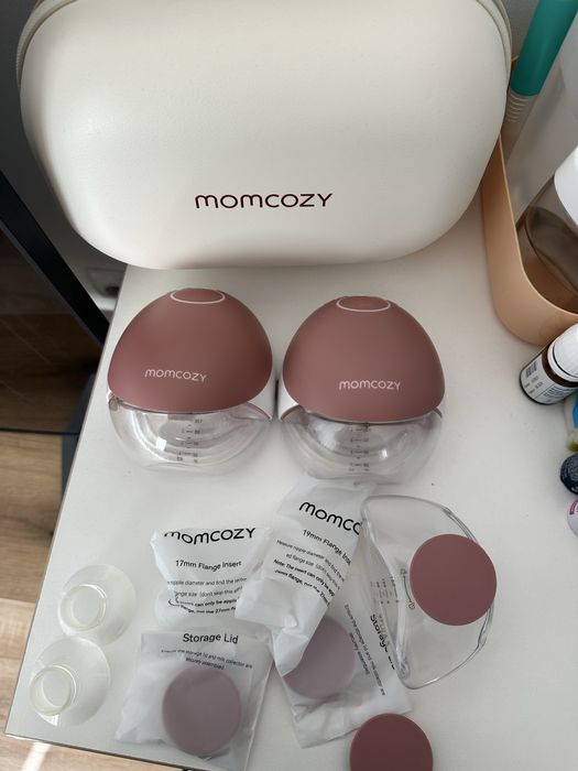 Momcozy M9 Hands-Free - Смарт двойна електрическа помпа за кърма