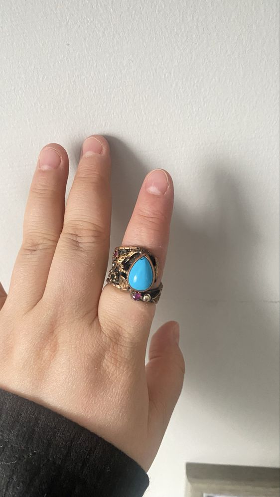 Серебряное кольцо