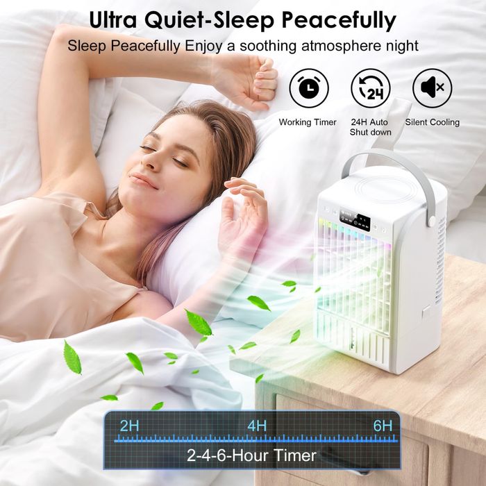 Aparat de aer condiționat portabil, răcitor de aer de 1500 ml,