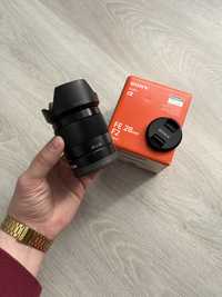 Obiectiv Sony 28mm f/2 E-mount