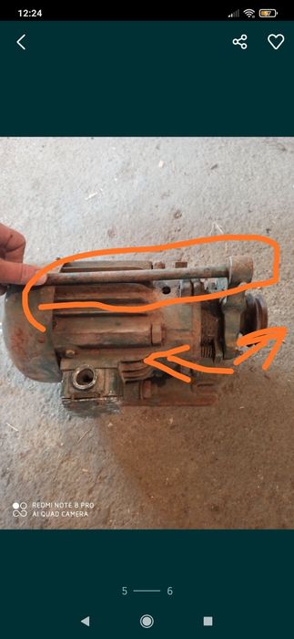 Ел. Двигател може би е от шевна машина