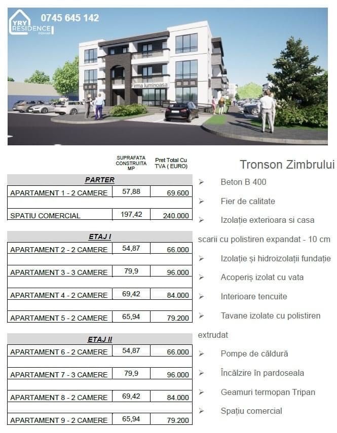 Apartamente noi(YRY Rezidence  -Roman )