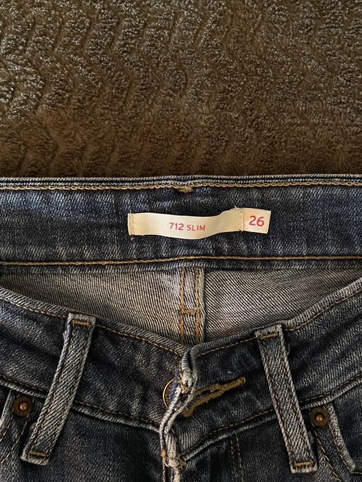Дамски дънки Levi’s 712 slim