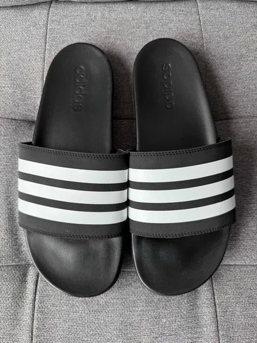 Нови черни джапанки Adidas Adilette Comfort размер 43
