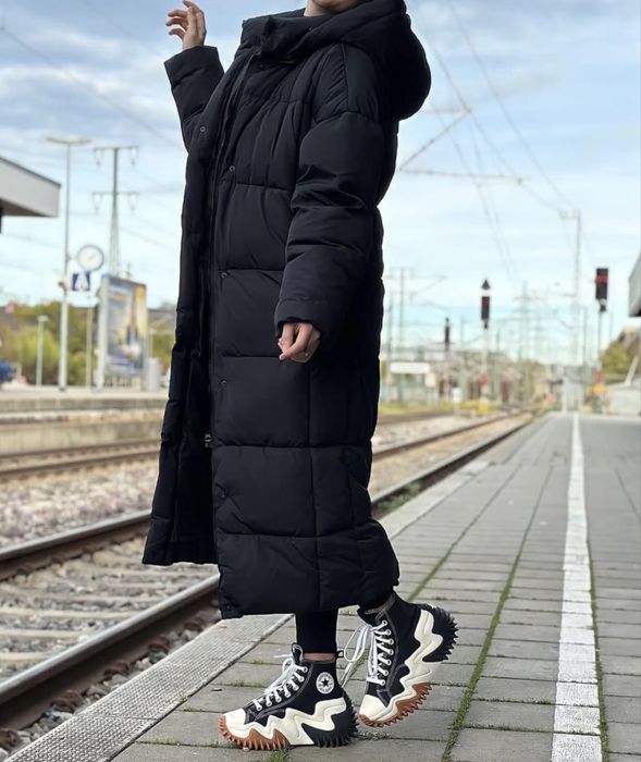 Дълго дебело зимно яке