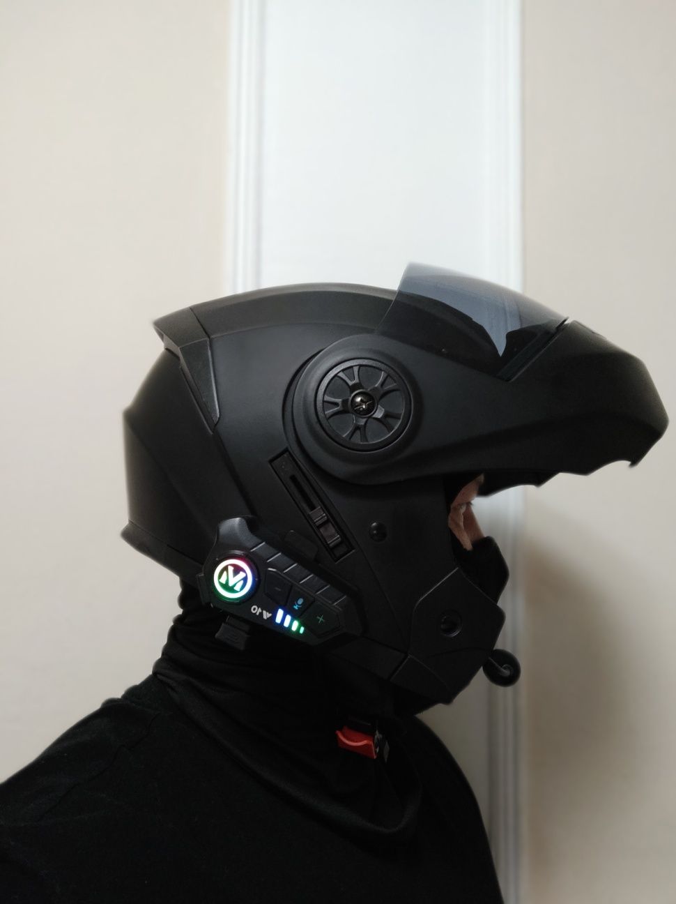 Мотошлем интеграл Bluetooth