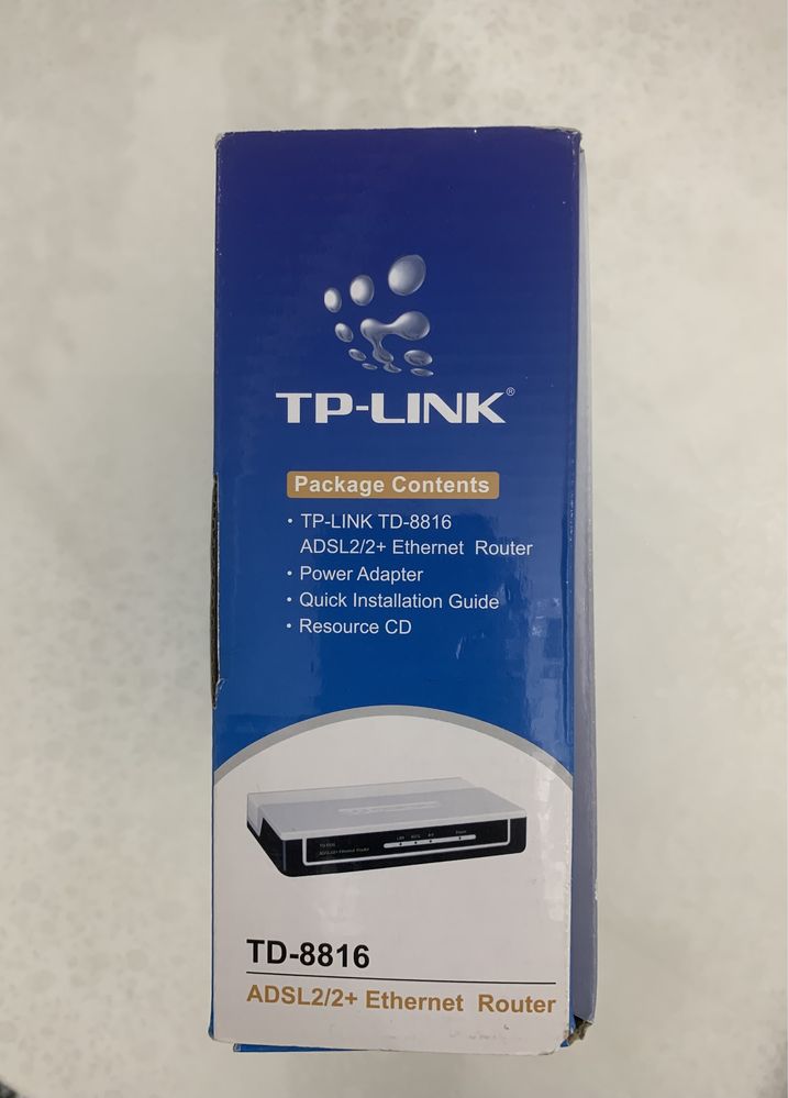 Продам роутер TD-8816 с модемом ADSL2+