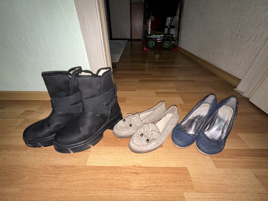 Продам женскую разную обувь( цена за пару)