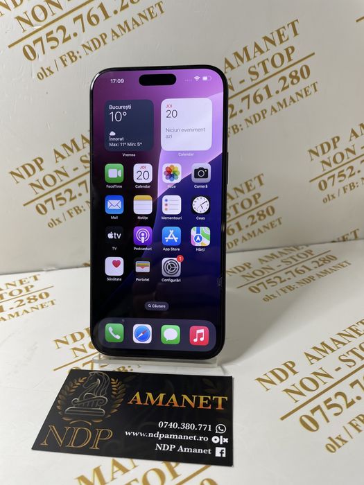NDP Amanet Braila Iphone 16 Pro Max 256gb (44620)
