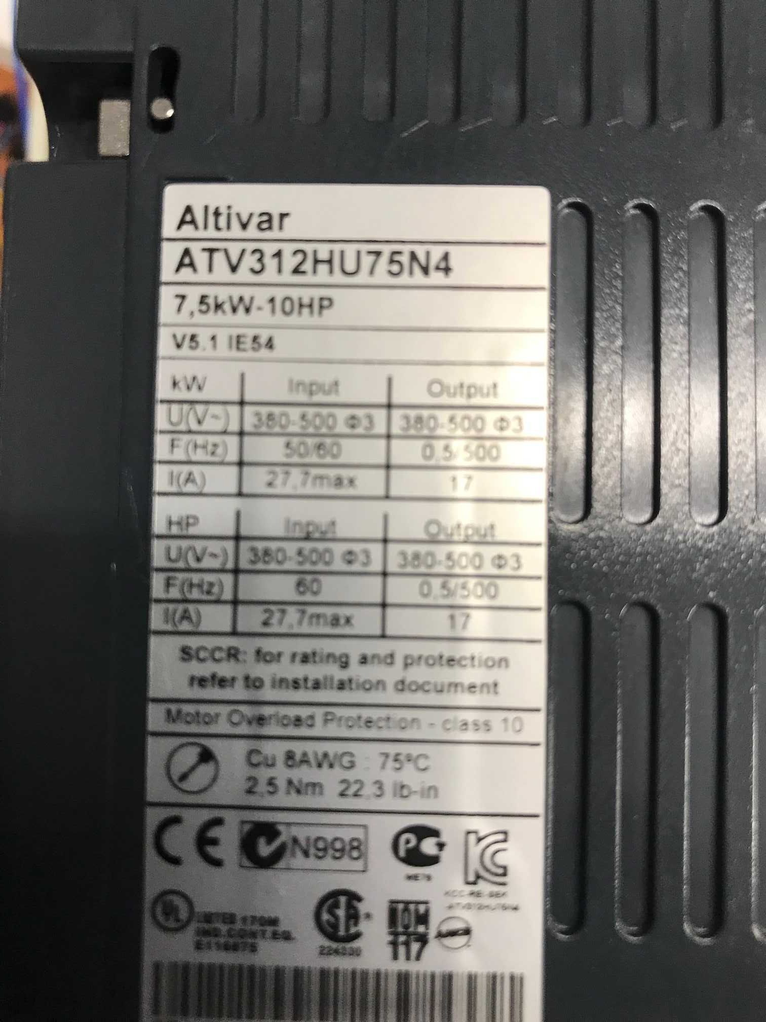 Честотен регулатор(инвертор) Altivar 312 7.5кw 400V AC