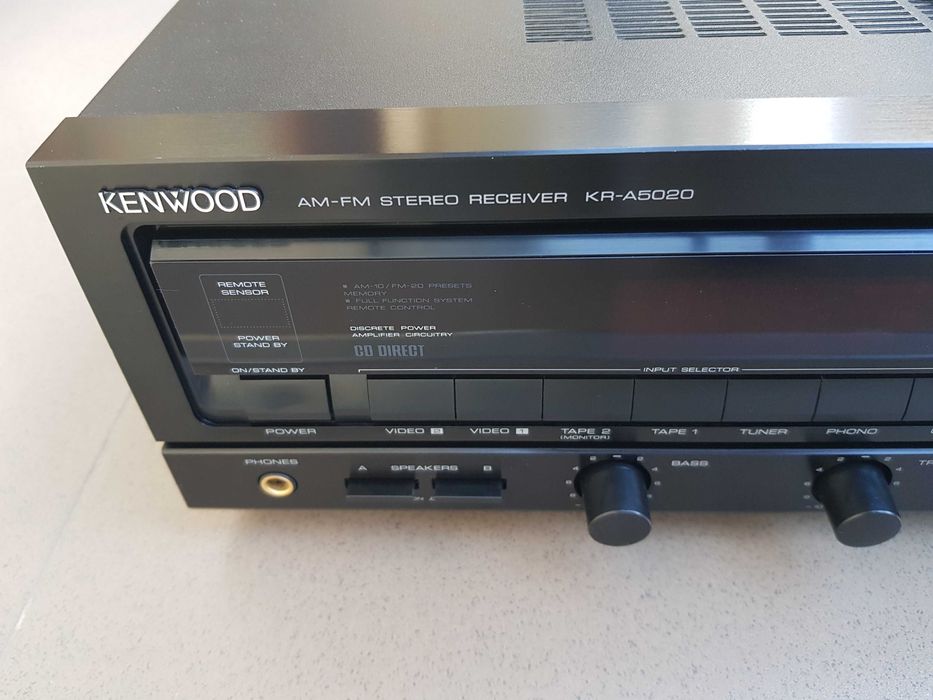 Amplituner, statie Kenwood, stereo reciver KR-A5020 cu telecomanda