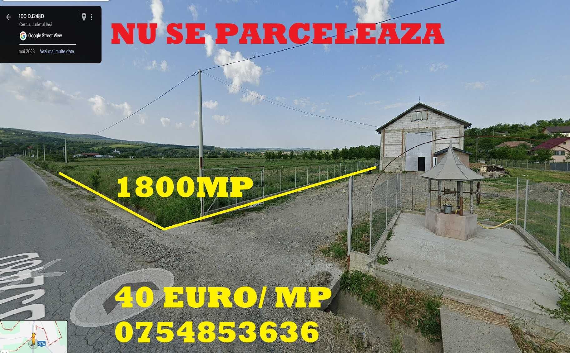 Bucium, 6 km de la Hanul 3 Sarmale, 1800 mp,ideal pentru hala