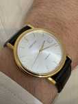 Ceas Certina placat aur. Quartz eta, extraplat. Elegant