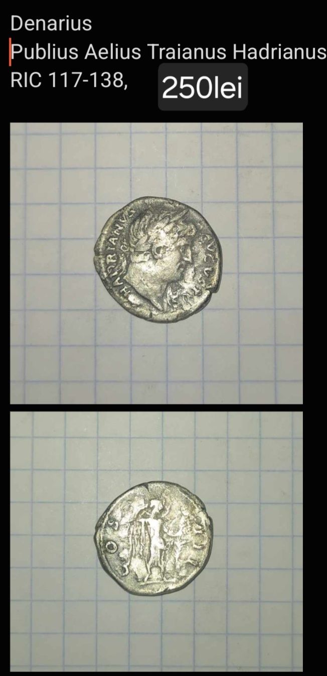 Monede vechi denarius