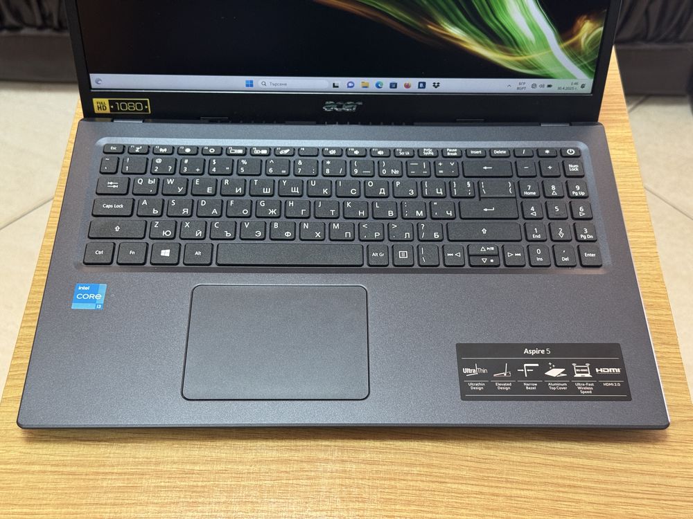 Acer Aspire 5 15.6" инча/11th Gen i3/8GB RAM/512GB SSD/A515-56-33PF