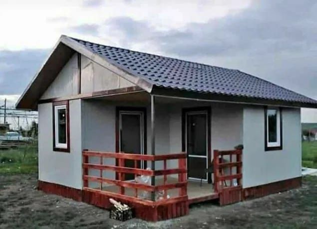 Vand container tip  birou din panou izolat la orice  mărime  12x8