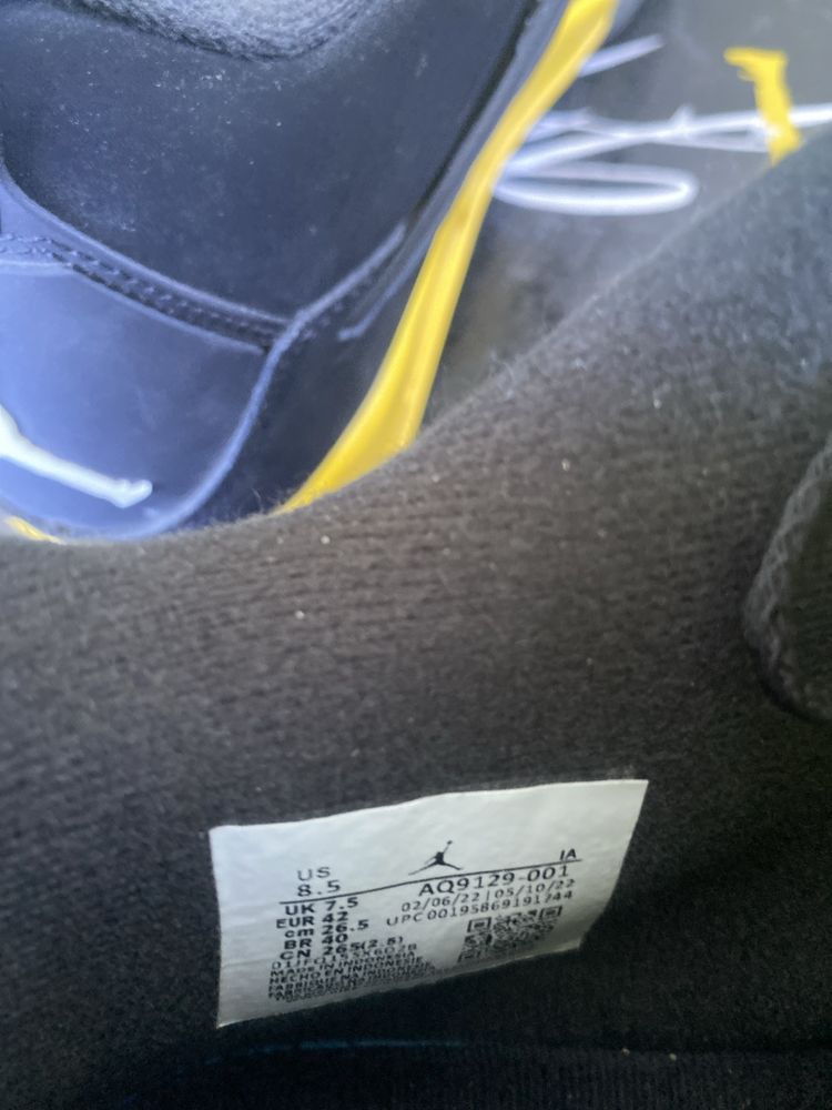 jordan 4 yellow thunder СПЕШНО