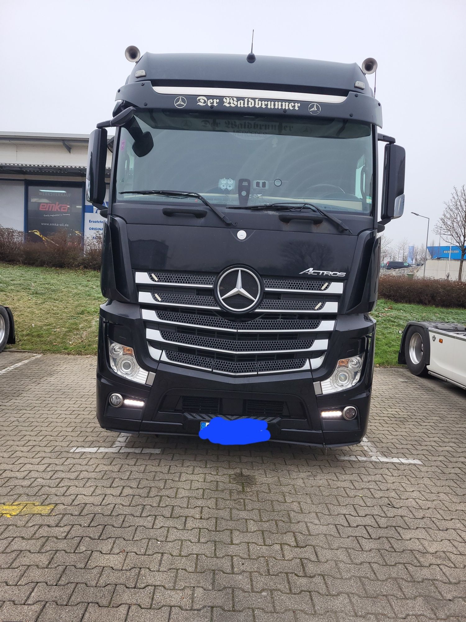 Mercedes actros euro6