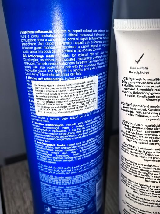 Set 3 produse pentru păr nuantatoare și crema