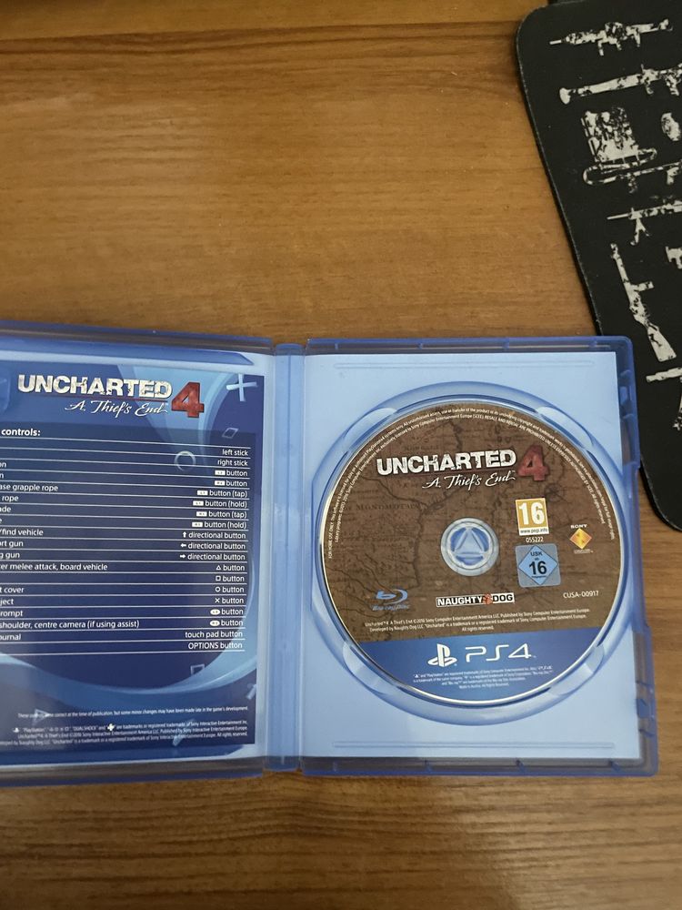 Игра Uncharted 4 за ps4