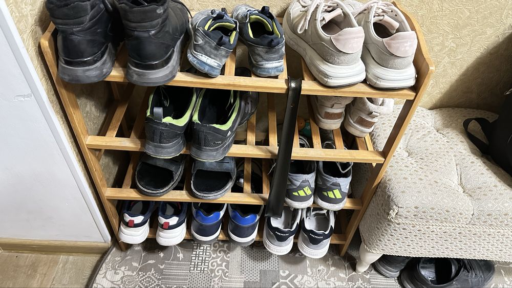 Обувница деревянная