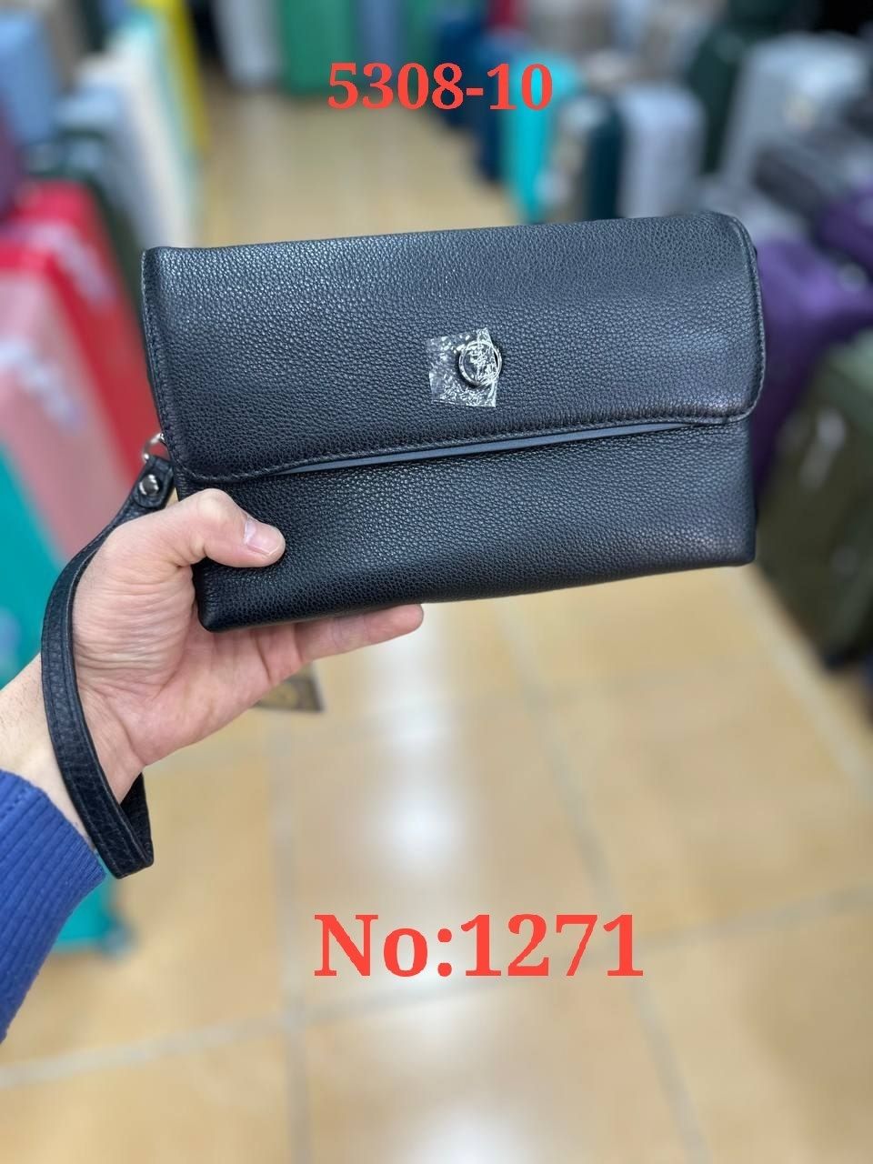Барсетка ,портмоне ,качественный   клатч HT 1559-4A
No:1274