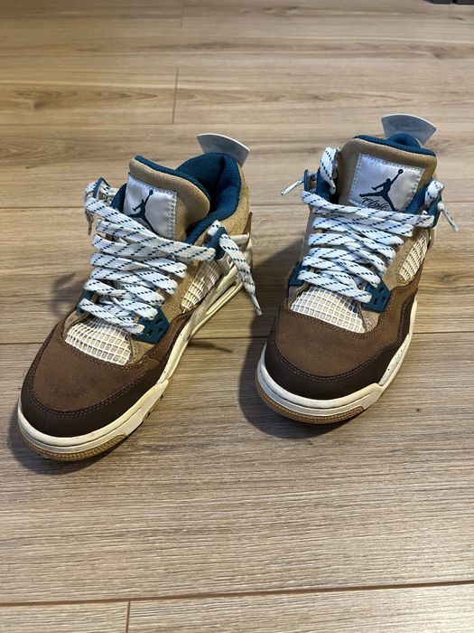 Air Jordan 4 Retro originali, pentru copii, marimea 37,5 (23,5 cm)
