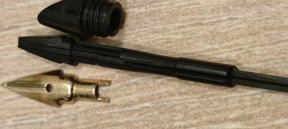Stilou Parker 45 penita aur 14k, stilou Omas, Pierre Cardin
