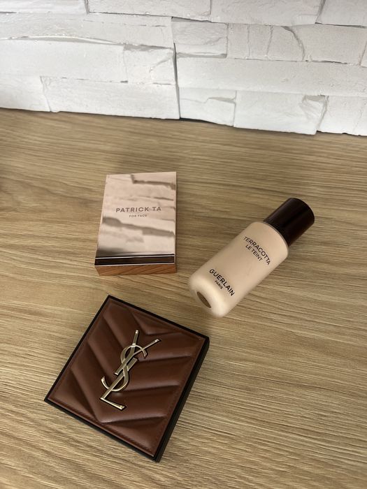 YSL bronze/Dior/Guerlain Terracotta/Patrick Ta/Huda beuty