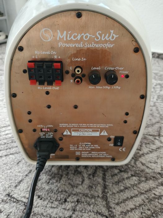 Subwoofer activ Scandyna micro-sub