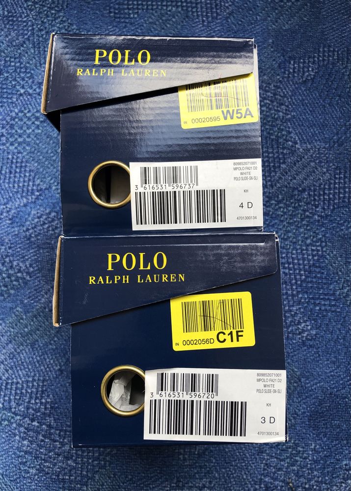 НОВИ Polo Ralph Lauren ОРИГИНАЛНИ дамски джапанки - 35,5 и 36,5