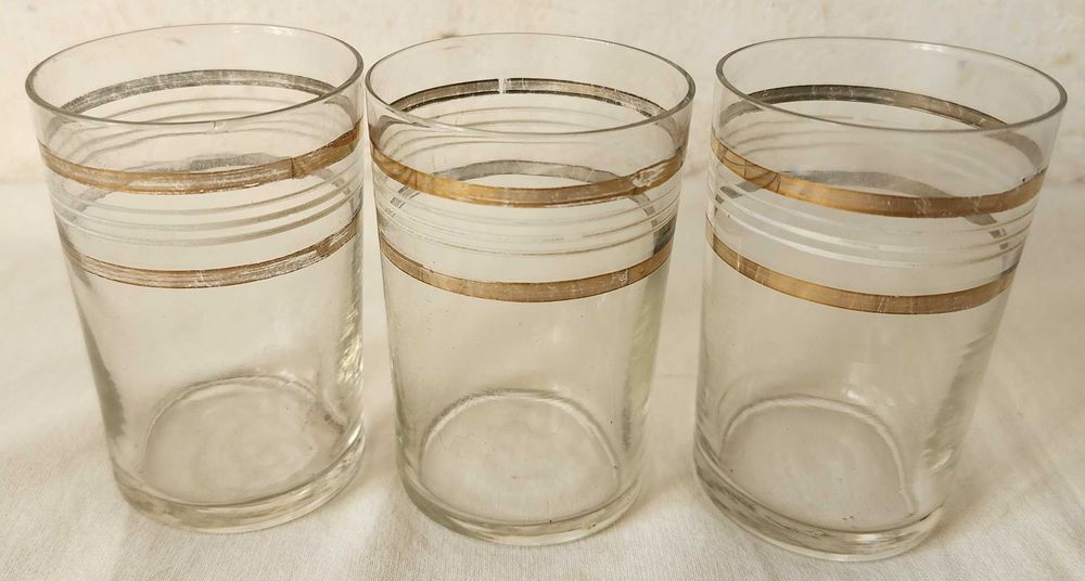 Рюмки и стаканчики стеклянные, советские, цена за все