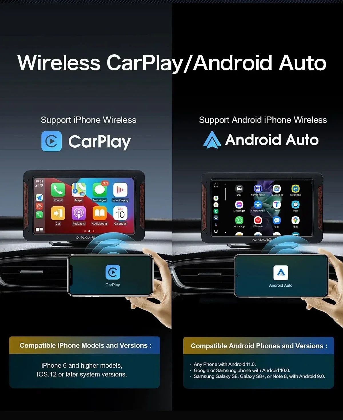 Car video box-youtube netflix