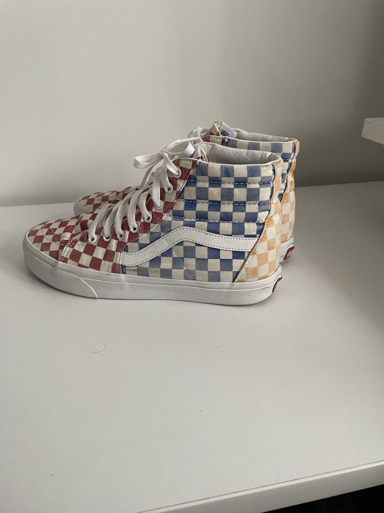 Vans High Sk8-Hi “Checkerboard” (nu nike)